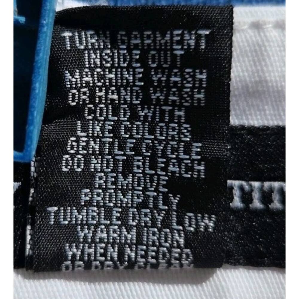 Larry Levine Petite White Cotton Shorts 10P - Picture 5 of 8